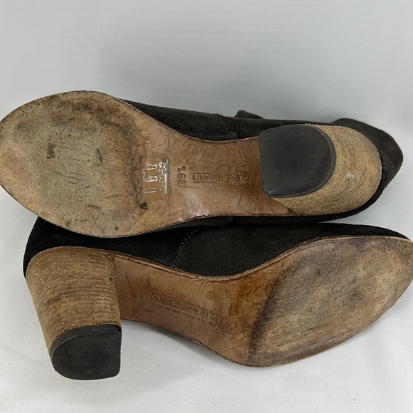 ALBERTO FERMANI Italy CHIARA Ankle Boot Suede Leather - Picture 9 of 11